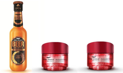 

Park Avenue SHINY BOUNCY WITH RUGGED HOLD HAIR GEL & RUGGED HOLD GEL(Set of 3)