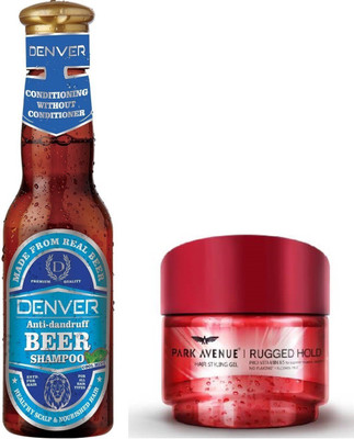 

Denver ANTI-DANDRUFF WITH RUGGED HOLD HAIR GEL(Set of 2)