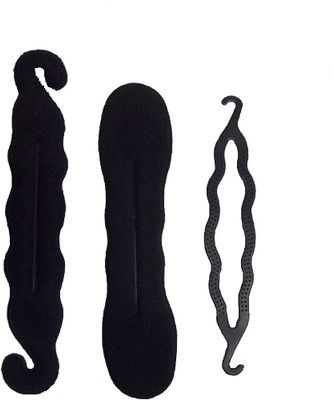 JAMPAK Easy Hair Bun Maker Hair Bun maker Tool Juda Maker Hair Accessory For Women Combo 3 Pcs,(Set of 3)