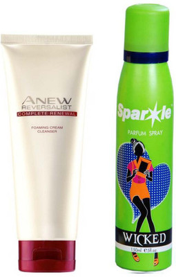 

Avon Anew Reversalist Cleanser (125 g) With one sparkle perfume spray 150 ml(Set of 2)