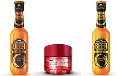 

Park Avenue SHINY BOUNCY WITH DAMAGE FREE & RUGGED HOLD HAIR GEL(Set of 3)