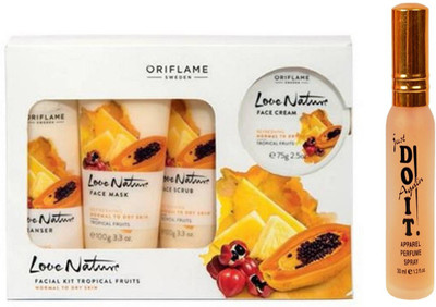 

Oriflame Sweden Love Nature Facial Kit Tropical Fruits(Set of 2)