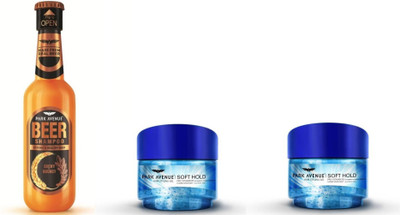 

Park Avenue SHINY BOUNCY WITH SOFT HOLD HAIR GEL & SOFT HOLD GEL(Set of 3)