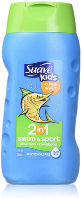 

Suave Kids 2in1 Swim & Sport Shampoo + Conditioner, Citrus Squirt - 355ml (12oz)(355 ml)