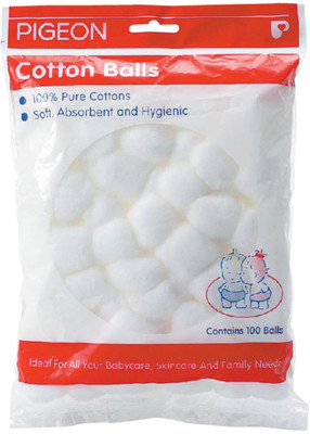 

Pigeon Cotton Balls Pack PSH (100 Pieces)(Pack of 100)