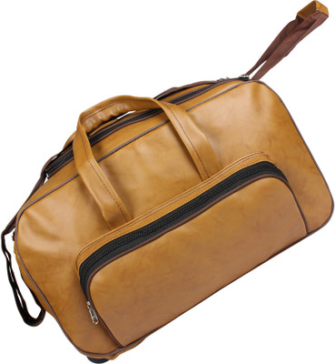 

Firemark (Expandable) Firemark_Travel_BAG_Beige_05 Duffel Strolley Bag(Beige)