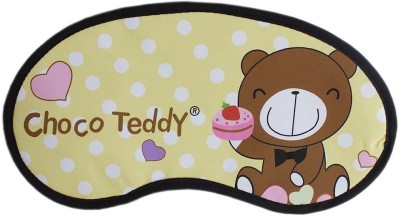 

Tootpado Eye Mask For Sleeping, Bear - Yellow (6LNT103) - Blind Fold For Travel or Daily Use(50 g)