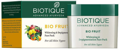 

BIOTIQUE BIO Fruit Whitening And Depigmentation Face Pack for All Skin Types, 75g(75 g)