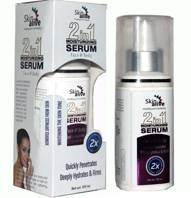 

Skin Alive 2 IN 1 Moisturizing Face & Body Treatment For Remove Dryness from skin and Whitening Skin Tone(100 ml)
