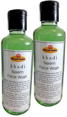 

Khadi Neem Face Wash (Pack of 2) Face Wash(210 ml)