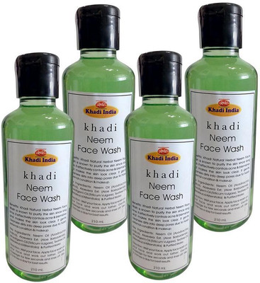 

Khadi Neem Face Wash (Pack of 4) Face Wash(210 ml)