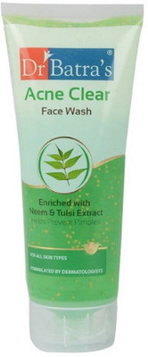 

Dr. Batra's Acne Clear Face Wash Enriched With Neem & Tulsi Extract Helps Prevent Pimples Face Wash(100 g)