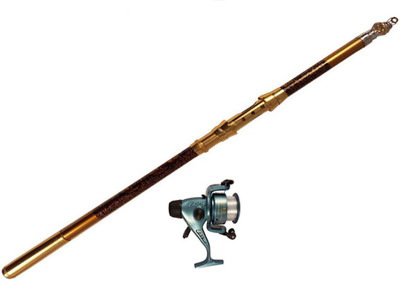 

Bengal Fishing Set Dragon Gold W2 BGD-N01 Gold Fishing Rod(240 cm, 0.39 kg, Gold)
