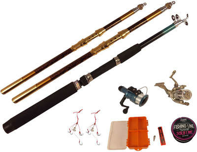 

our collection Fishing Set Combo Gold Fishing Dragon OCL-N5 Gold Fishing Rod(360 cm, 0.39, Gold)