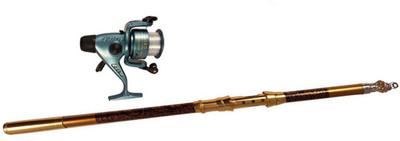 

Bengal Fishing Set Dragon Gold W8 BGD-N07 Gold Fishing Rod(240 cm, 0.39 kg, Gold)