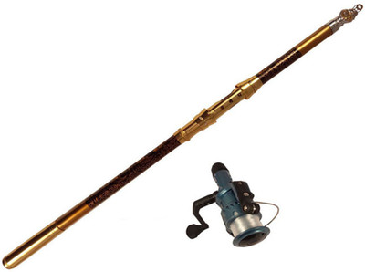 

Bengal Fishing Set Dragon Gold W4 BGD-N03 Gold Fishing Rod(240 cm, 0.39 kg, Gold)