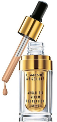 

Lakme Absolute Argan Oil Serum Foundation SPF45 Rose Silk 02 15ml Foundation(Rose Silk 02)