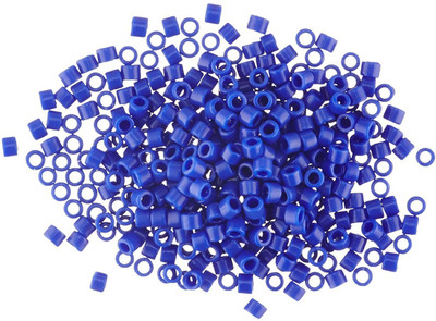 

Miyuki Delica Seed Beads, 7.2g, Dark Blue Hair Accessory Set(Blue)