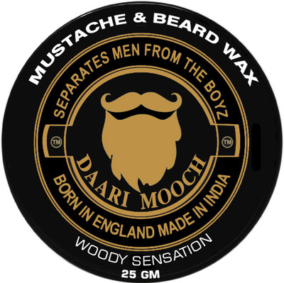 

Daarimooch WOODY SENSATION mustache & beard wax 25 gm Wax(25 g)