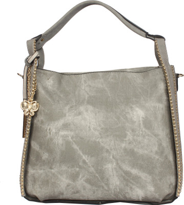 

Butterflies Hand-held Bag(Grey)