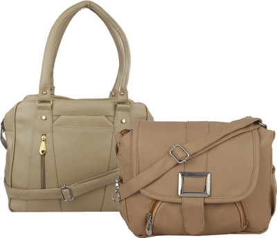 

Element Cart Sling Bag(Beige, Brown)