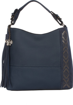 Butterflies Hand-held Bag(Blue)
