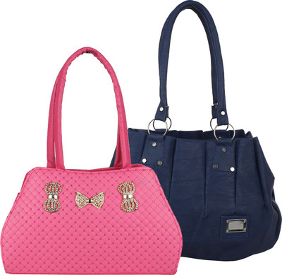 

Fillin Cart Hand-held Bag(Blue, Pink)