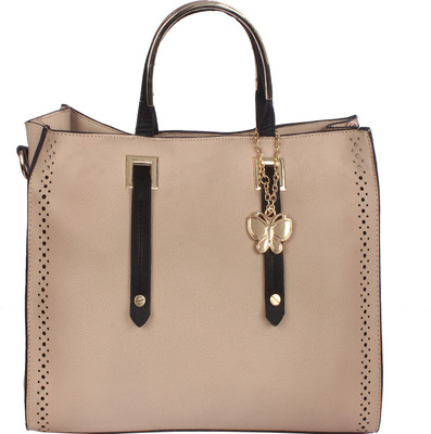 

Butterflies Hand-held Bag(Beige)