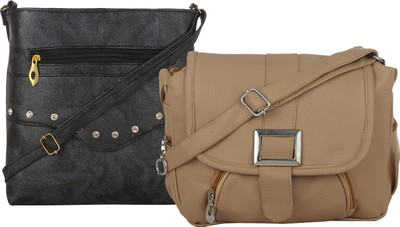 

Element Cart Sling Bag(Brown, Brown)