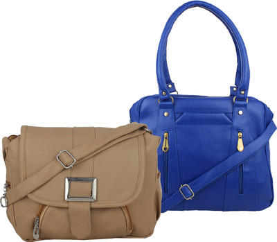 

Fillin Cart Sling Bag(Blue, Brown)