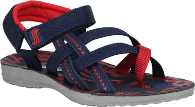

Claptrap Boys Velcro Sports Sandals(Blue