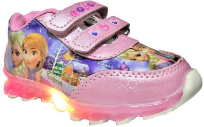 

TeeniTiny Boys & Girls Velcro Sneakers(Pink