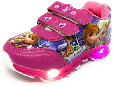 

TeeniTiny Boys & Girls Velcro Sneakers(Purple