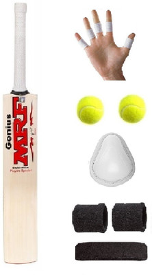 

SportsCorner Transparent Sticker Poplar/Popular Willow Cricket Bat (For Tennis Ball) Full Size Combo (Kit of 6 Items) Cricket Kit