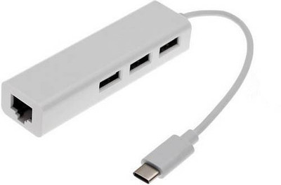 

electrobee USB 3.0 C type HUB with RJ45 Lan Adapter(100 Mbps)