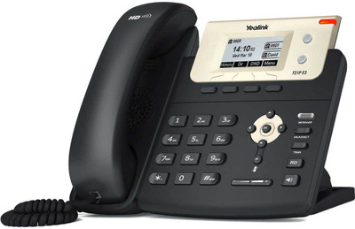 

Yealink SIP-T21P E2 Corded Landline Phone(Black)