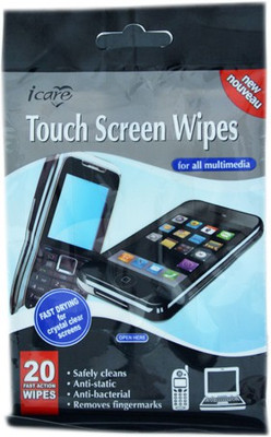 iCare LENS AND SCREEN WIPES Lens Cleaner(20, 6X3X6, Pack of 1)