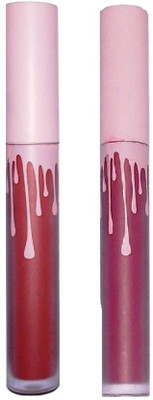 

TANVI27 Kiss Proof Matte Look Lipstick Combo of 2(Multicolor)