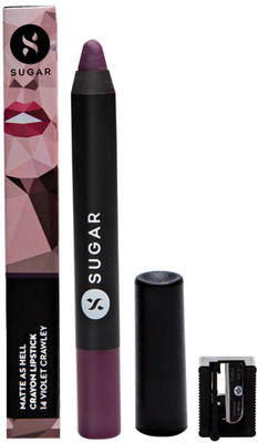 

Sugar Matte As Hell Crayon Lipstick 14 Violet Crawley(Smokey Violet, 2.8 g)
