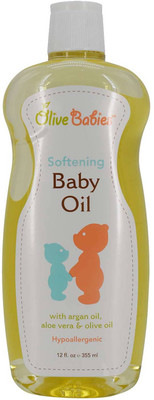 

Olive Babies Softening Baby Oil - 355ml (12oz)(355 ml)