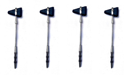 

3S Hammer with pin & Brush set of 4 Medical Hammer