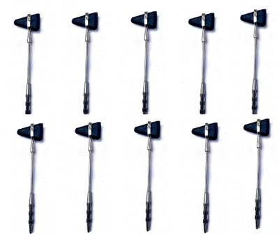 

3S Hammer with pin & Brush set of 10 Medical Hammer