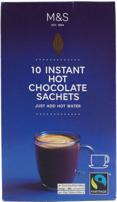

Mark & Spencer 10 Instant Hot Chocolate Sachets - 350g (10x35g) 350 g