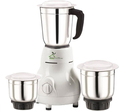 Havells Genie Green 500W 3 Jars Mixer Grinder (Green)