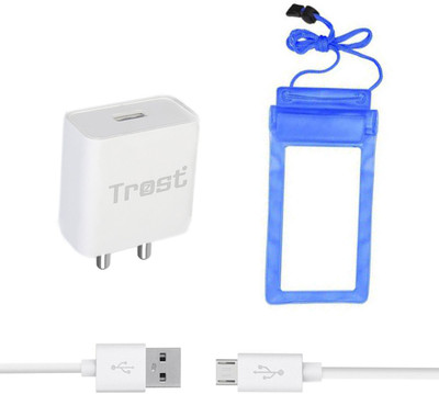 TROST Wall Charger Accessory Combo for Xiaomi redmi Note 4(Multicolor)