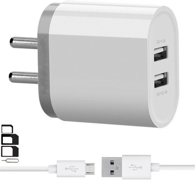 ShopReals Wall Charger Accessory Combo for Vivo V3, Sony Xperia XA Ultra Dual, Samsung Galaxy S7 Edge, Lenovo Vibe K5, Moto E3 Power, Panasonic P75, Samsung Galaxy J5 Prime, Moto G4 Plus, Oppo F1, Samsung Galaxy J5 2016, Samsung Galaxy On5 Pro, Oppo Neo 7, Vivo Y21, Xiaomi Mi Max Prime, HTC Desire 1