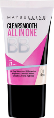 

Maybelline Clearsmooth All In One BB Cream (01 Fresh)(18 ml)