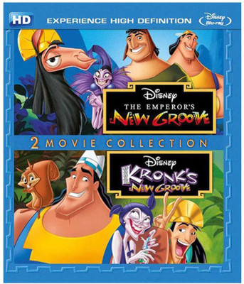 

The Emperor's New Groove and Kronk's New Groove blu-ray (region - free)(Blu-ray English)