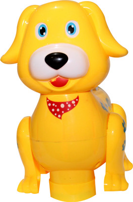 

lifestylesection 3D light musical cartoon dog for kids (yellow)(Yellow)