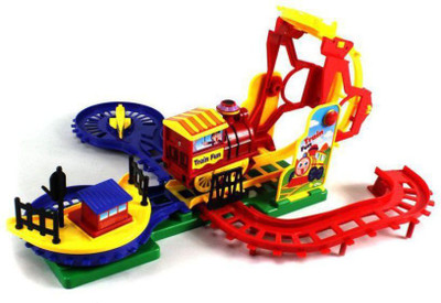 

J K INTERNATIONAL Multicolor Plastic Train Set(Multicolor)